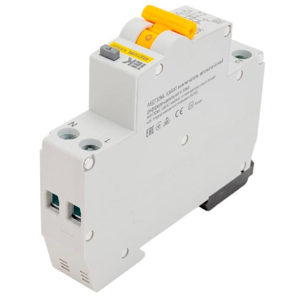 Автоматический выключатель IEK MVD12-1-016-C-010 Модульная / 16 A photo 2