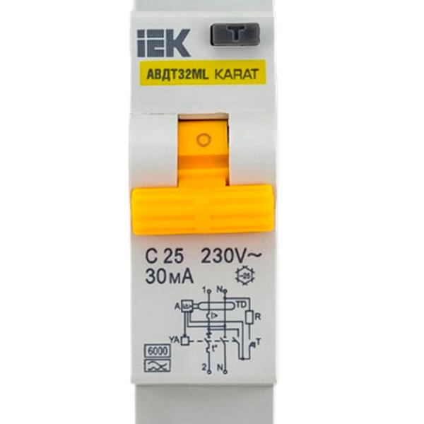 Întrerupător automat IEK MVD12-1-025-C-030-A Modulară / 25 A photo 2