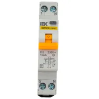 Автоматический выключатель IEK MVD12-1-006-C-010-A Модульная / 6 A