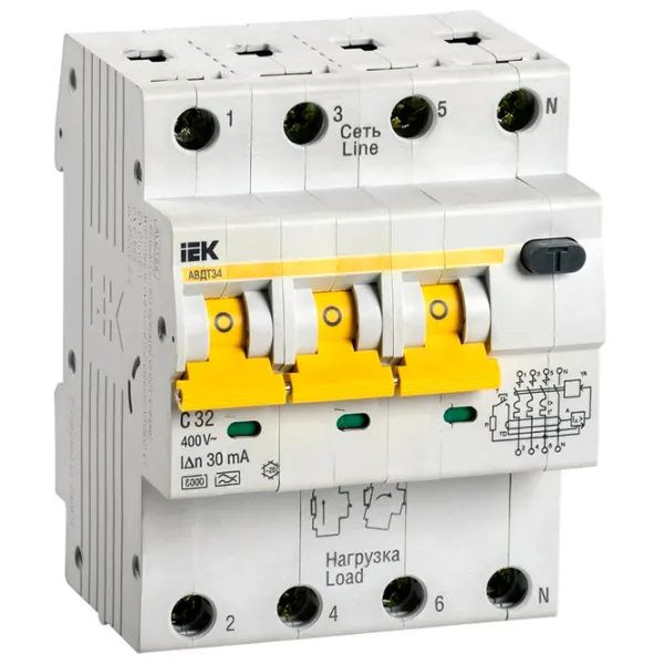 Întrerupător automat IEK MAD22-6-032-C-30 Modulară / 32 A photo 1 Întrerupător automat IEK MAD22-6-032-C-30 Modulară / 32 A photo 1