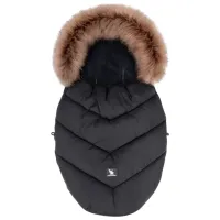 Чехол для детской коляски Cottonmoose Mini Moose Полиэстер / Черный