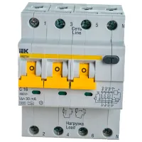 Автоматический выключатель IEK MAD22-6-016-C-30 Модульная / 16 A