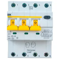 Автоматический выключатель IEK MAD22-6-025-C-100 Модульная / 25 A
