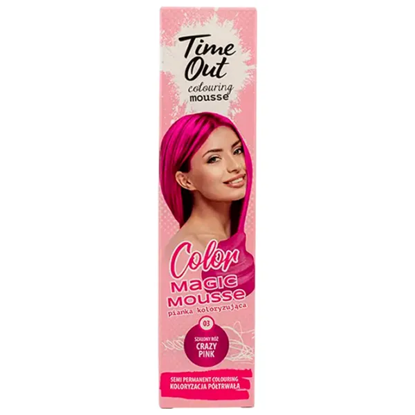 Красящий мусс Time Out Mousse Color Код цвета: N03, 75 мл photo 3 Красящий мусс Time Out Mousse Color Код цвета: N03, 75 мл photo 3