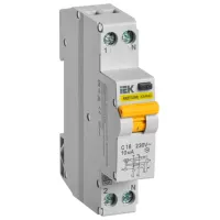 Автоматический выключатель IEK MVD12-1-016-C-010-A Модульная / 16 A