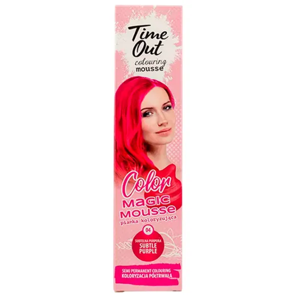 Красящий мусс Time Out Mousse Color Код цвета: N04, 75 мл photo 2 Красящий мусс Time Out Mousse Color Код цвета: N04, 75 мл photo 2