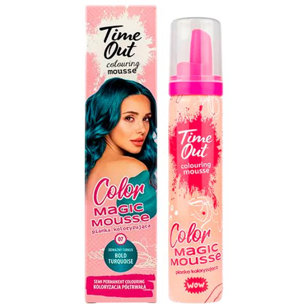 Spumă colorantă Time Out Mousse Color Cod culoare: N07, 75 ml photo 1 Spumă colorantă Time Out Mousse Color Cod culoare: N07, 75 ml photo 1