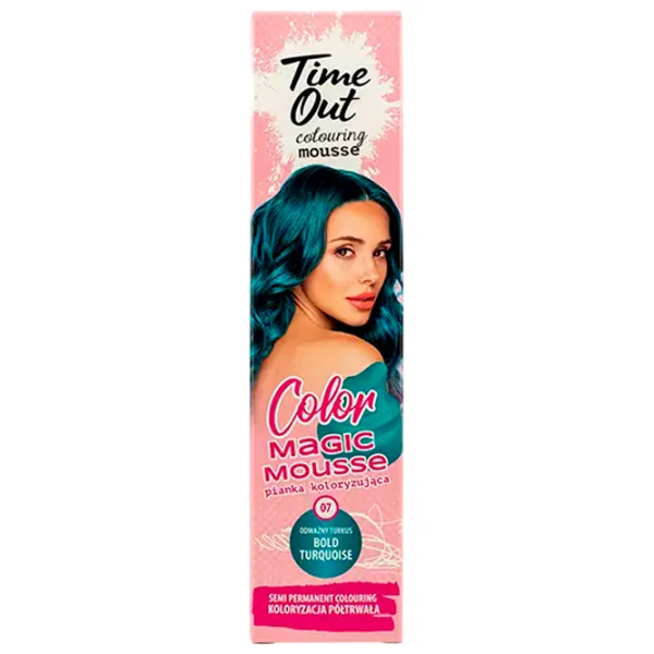 Spumă colorantă Time Out Mousse Color Cod culoare: N07, 75 ml photo 3 Spumă colorantă Time Out Mousse Color Cod culoare: N07, 75 ml photo 3