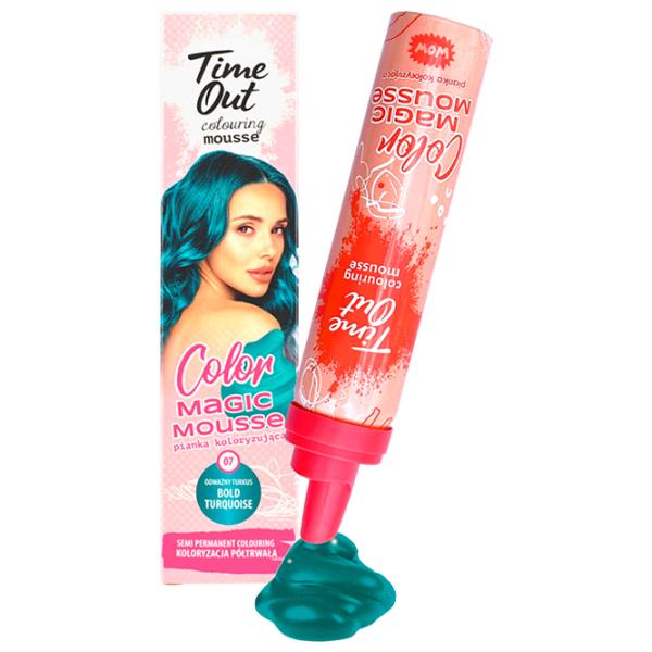 Spumă colorantă Time Out Mousse Color Cod culoare: N07, 75 ml photo 4 Spumă colorantă Time Out Mousse Color Cod culoare: N07, 75 ml photo 4