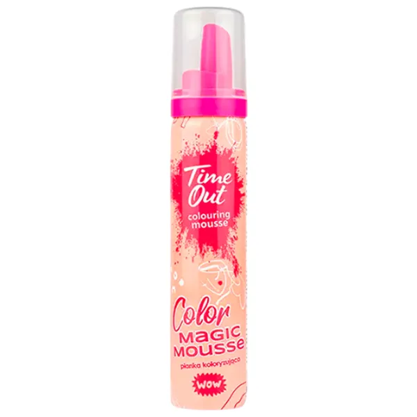 Spumă colorantă Time Out Mousse Color Cod culoare: N08, 75 ml photo 2