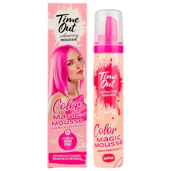 Красящий мусс Time Out Mousse Color Код цвета: N01, 75 мл photo 1 Красящий мусс Time Out Mousse Color Код цвета: N01, 75 мл photo 1