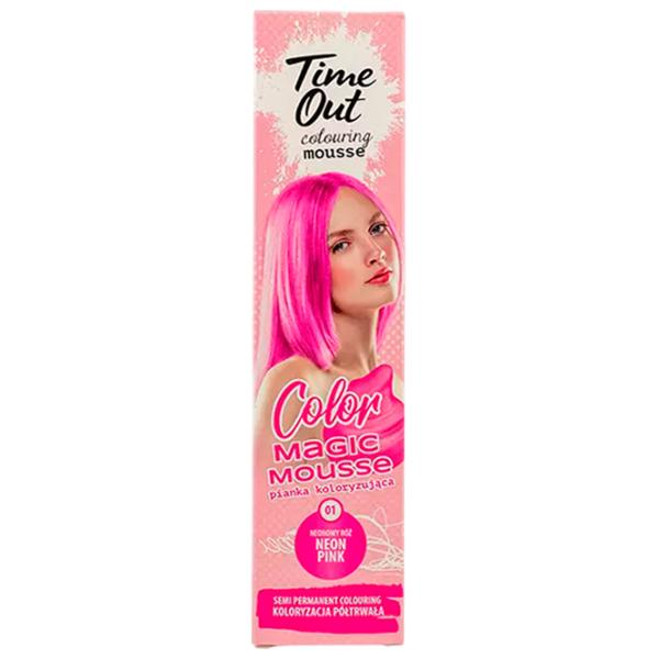 Красящий мусс Time Out Mousse Color Код цвета: N01, 75 мл photo 3 Красящий мусс Time Out Mousse Color Код цвета: N01, 75 мл photo 3