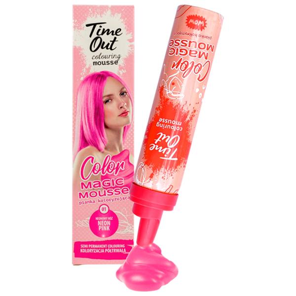 Красящий мусс Time Out Mousse Color Код цвета: N01, 75 мл photo 4 Красящий мусс Time Out Mousse Color Код цвета: N01, 75 мл photo 4