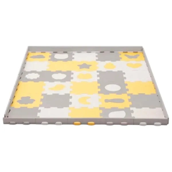 Covoraș puzzle KinderKraft KPLUSH00YEL0000 EVA / 0+ photo 1