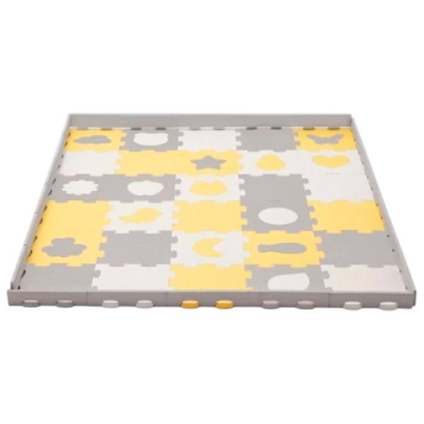 Covoraș puzzle KinderKraft KPLUSH00YEL0000 EVA / 0+ photo 1