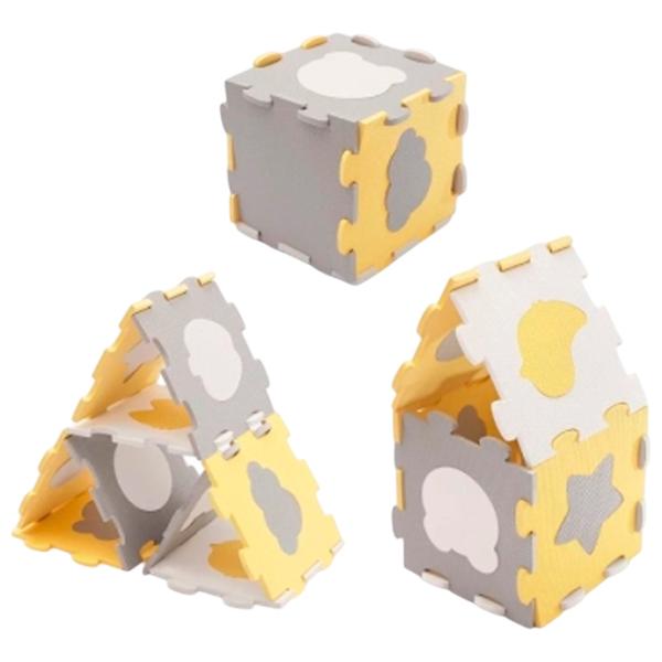 Covoraș puzzle KinderKraft KPLUSH00YEL0000 EVA / 0+ photo 3