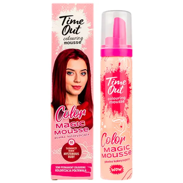 Красящий мусс Time Out Mousse Color Код цвета: N02, 75 мл photo 1 Красящий мусс Time Out Mousse Color Код цвета: N02, 75 мл photo 1