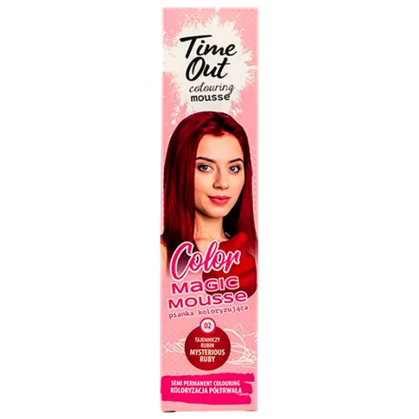 Красящий мусс Time Out Mousse Color Код цвета: N02, 75 мл photo 3 Красящий мусс Time Out Mousse Color Код цвета: N02, 75 мл photo 3