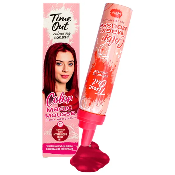 Красящий мусс Time Out Mousse Color Код цвета: N02, 75 мл photo 5 Красящий мусс Time Out Mousse Color Код цвета: N02, 75 мл photo 5