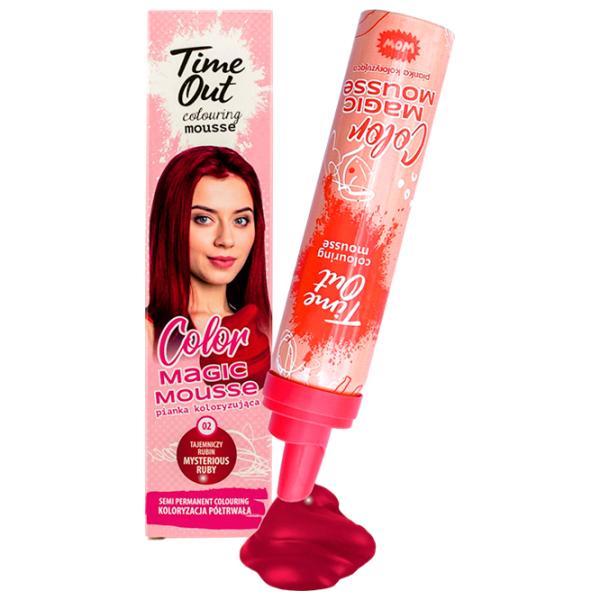 Красящий мусс Time Out Mousse Color Код цвета: N02, 75 мл photo 5 Красящий мусс Time Out Mousse Color Код цвета: N02, 75 мл photo 5
