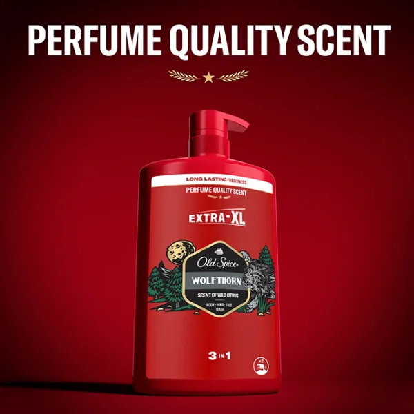 Гель для душа Old Spice Wolfthorn 3 in 1 Для него photo 4 Гель для душа Old Spice Wolfthorn 3 in 1 Для него photo 4