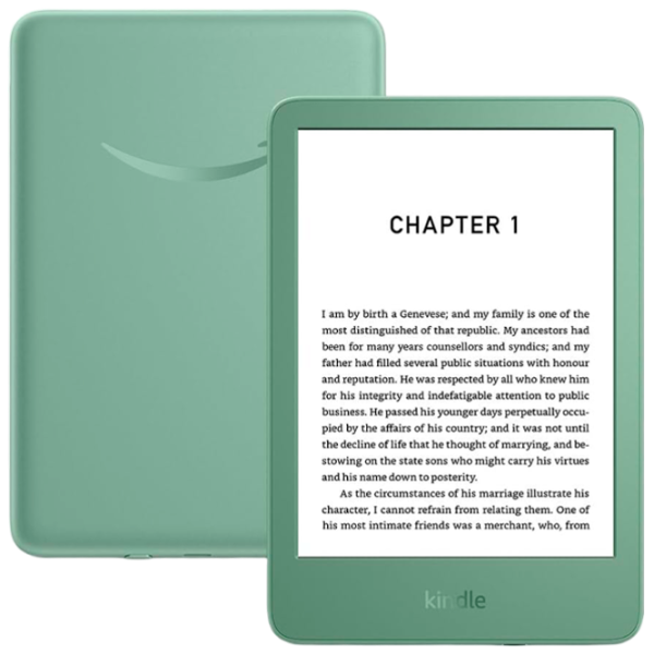 Электронная книга Kindle Поколение 11 (2024) 6" / E-Ink / 16 ГБ / Зеленый photo 1 Электронная книга Kindle Поколение 11 (2024) 6" / E-Ink / 16 ГБ / Зеленый photo 1