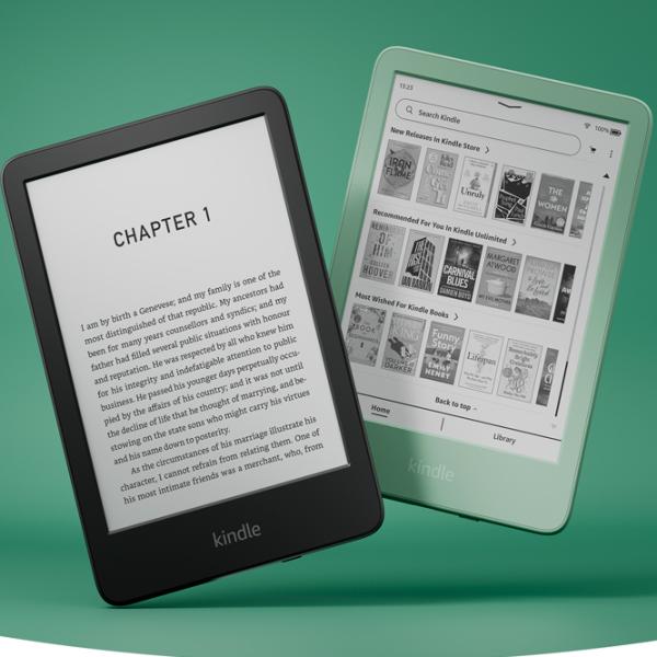 Электронная книга Kindle Поколение 11 (2024) 6" / E-Ink / 16 ГБ / Зеленый photo 2 Электронная книга Kindle Поколение 11 (2024) 6" / E-Ink / 16 ГБ / Зеленый photo 2