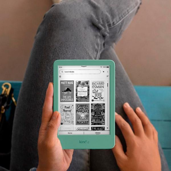 Электронная книга Kindle Поколение 11 (2024) 6" / E-Ink / 16 ГБ / Зеленый photo 3 Электронная книга Kindle Поколение 11 (2024) 6" / E-Ink / 16 ГБ / Зеленый photo 3