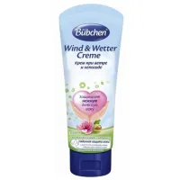 Cremă de corp pentru copii Bubchen 884190 0+ / Împotriva vântului / 75 ml
