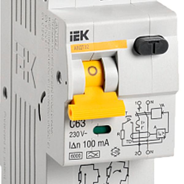 Автоматический выключатель IEK MAD22-5-063-C-100 Модульная / 63 A photo 4