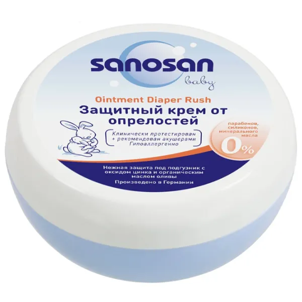 Крем для детей Sanosan 40891100  0+ / Под подгузник / 150 мл photo 1