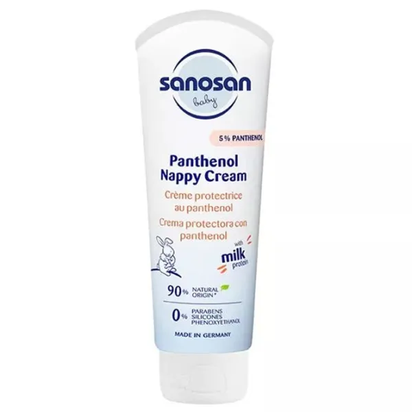 Cremă de corp pentru copii Sanosan 141902 0+ / Sub scutec / 100 ml photo 1 Cremă de corp pentru copii Sanosan 141902 0+ / Sub scutec / 100 ml photo 1