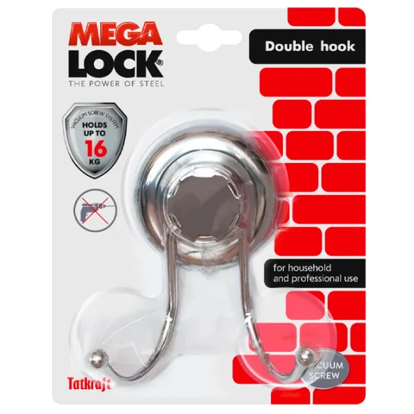Крючок для ванной Tatkraft Mega Lock Металл photo 2