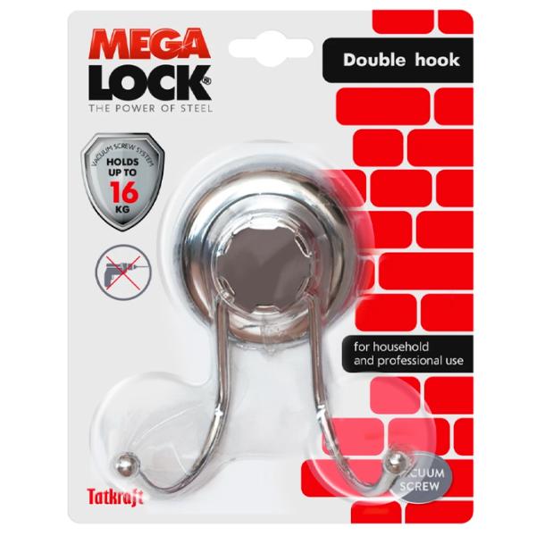 Крючок для ванной Tatkraft Mega Lock Металл photo 2