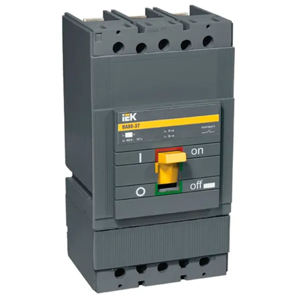 Автоматический выключатель IEK SVA40-3-0400-R  / 400 A photo 1 Автоматический выключатель IEK SVA40-3-0400-R  / 400 A photo 1