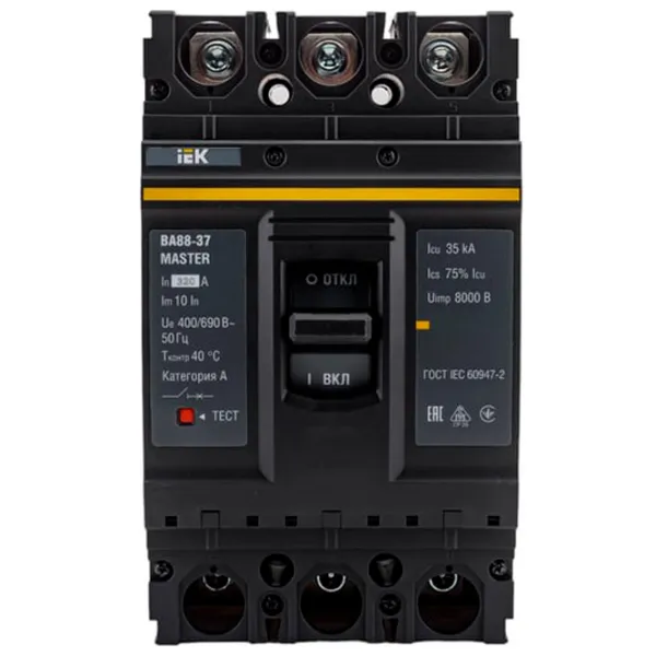 Автоматический выключатель IEK SVA40-3-0320-02 Силовой / 320 Вт photo 1 Автоматический выключатель IEK SVA40-3-0320-02 Силовой / 320 Вт photo 1