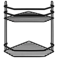 Raft pentru baie Teknotel ES075 Metal / Black