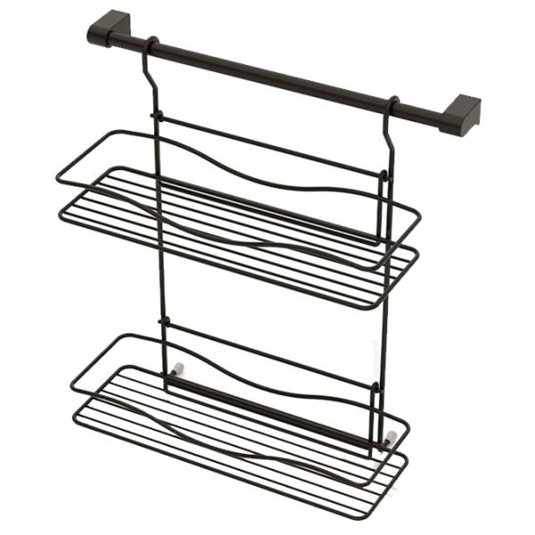 Raft pentru baie Teknotel MG042B Metal / Black photo 1