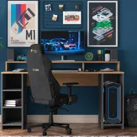 Офисный стол Mirage Meble HA110 ДСП/ Antracit photo 2