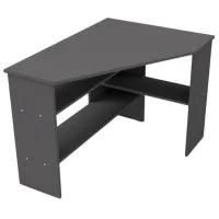 Офисный стол ML-Mobila МЛ- 8 ДСП/ Антрацит