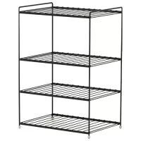 Raft pentru baie Teknotel EG206 Metal / Black