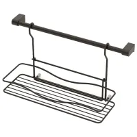 Полка для ванной Teknotel MG041B Металл / Черный