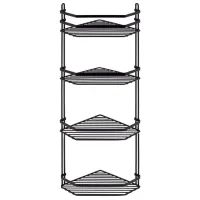 Полка для ванной Teknotel ES059 Металл / Черный