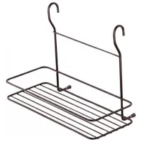 Полка для ванной Teknotel MG063b Металл / Черный