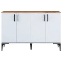 Comodă pentru birou Mirage Meble JE162 78.6 x 120 x 40 / PAL / Nuc