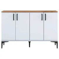 Комод для офиса Mirage Meble GD102 78.6 x 120 x 40см / ДСП / Белый