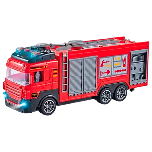 Camion RC 5-Channel Puzzle JT657  / 2.4 GHz / Yellow Red photo 1 Camion RC 5-Channel Puzzle JT657  / 2.4 GHz / Yellow Red photo 1