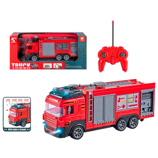 Camion RC 5-Channel Puzzle JT657  / 2.4 GHz / Yellow Red photo 2 Camion RC 5-Channel Puzzle JT657  / 2.4 GHz / Yellow Red photo 2