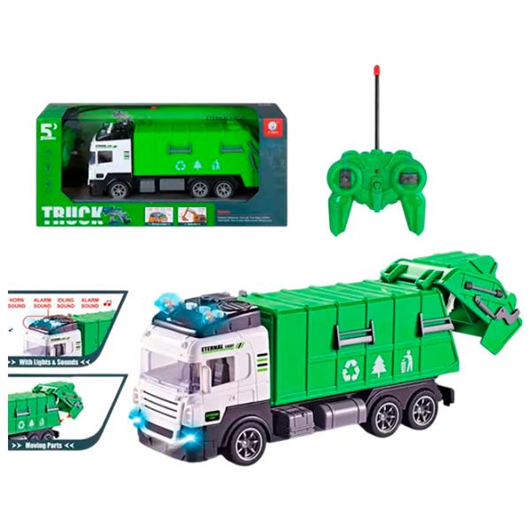 Camion RC 5-Channel Puzzle JT658  / 2.4 GHz / Gray Green photo 4