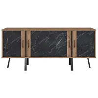 Комод для офиса Mirage Meble GD115 78.6 x 180 x 45см / / Орех